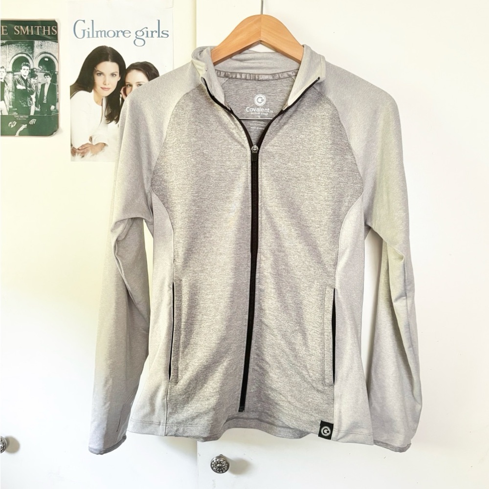 Gray Women's athletic Jacket